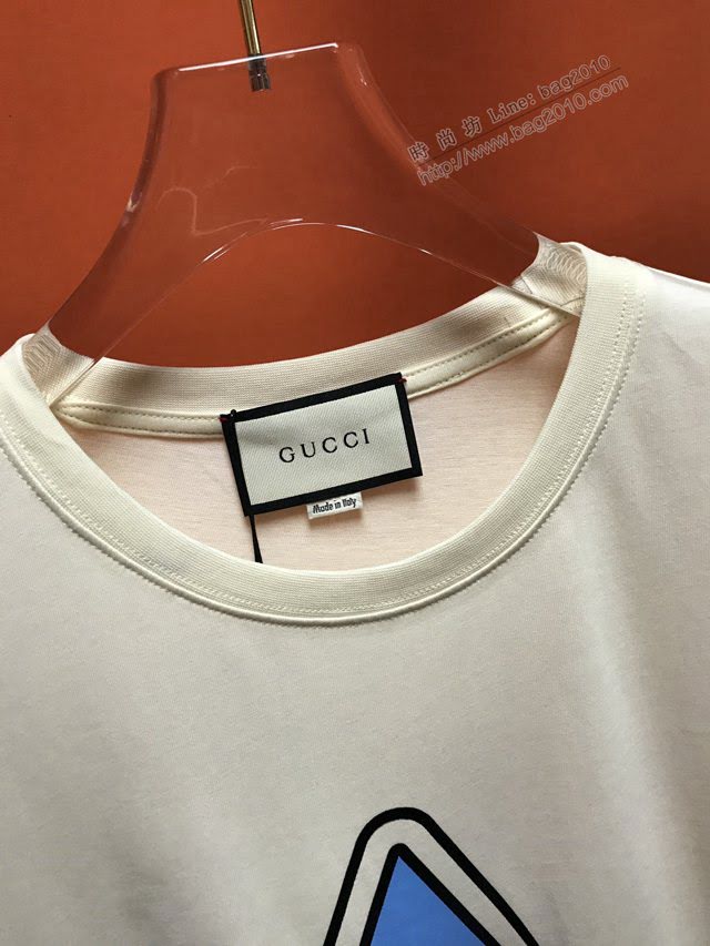 Gucci男T恤 2020新款短袖衣 頂級品質 古馳男款  tzy2551